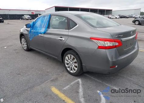 2015 Nissan Sentra S from USA, damaged, VIN 3N1AB7AP6FY274856